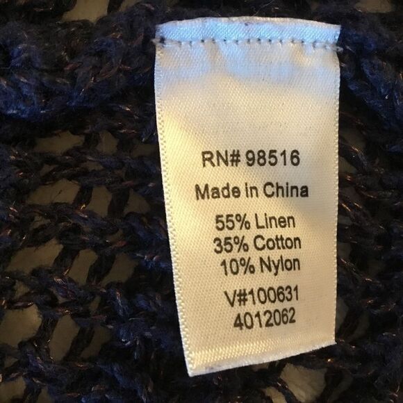 NWOT. Coldwater Creek Women’s 14/L Black Vest - Picture 7 of 9